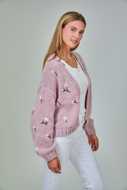 Cardigan Leonie fleurs